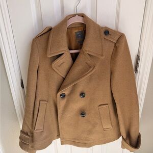 GAP Women’s Camel Peacoat